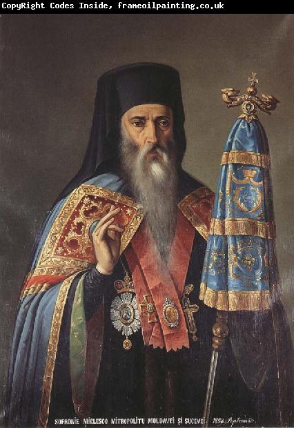 Nicolae Grigorescu The Metropolitan Bishop Sofronie Miclescu